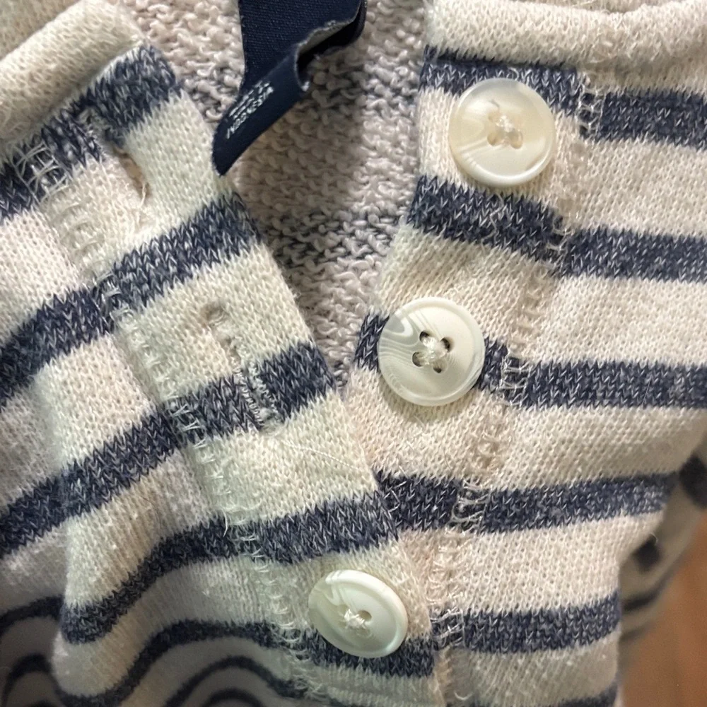 GAP Kids Navy and White Striped Sweater (AB2)